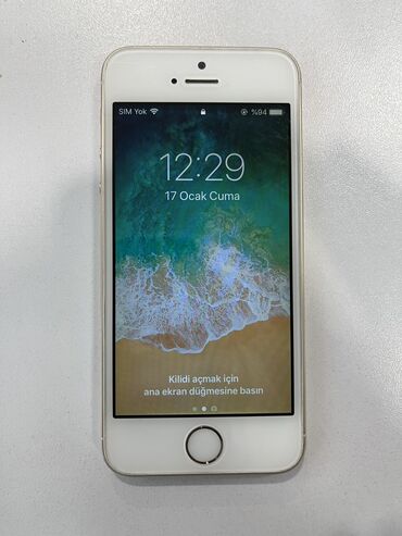 Apple iPhone: IPhone 5s, 16 GB, Rose Gold, Barmaq izi