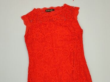 sukienki czerwona długa na wesele: Sukienka, L, stan - Idealny