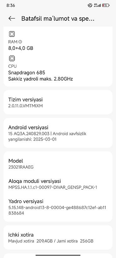 ram ddr4: Смартфон Xiaomi Redmi Note 12 - Память: 8 ГБ RAM + расширение 4 ГБ — 2