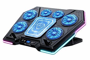 M-LID LZ-D13 RGB Gaming Laptop Cooler Yeni. Bağlı qutuda. Çatdırılma