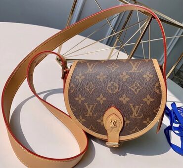 Louis Vuitton Tambourin torba Monogram, LV kožna kopča, zlatni pribor