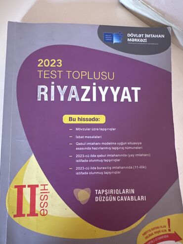 riyaziyyat toplu 1 ci hisse pdf yukle: Riyaziyyat toplu 2ci hissə