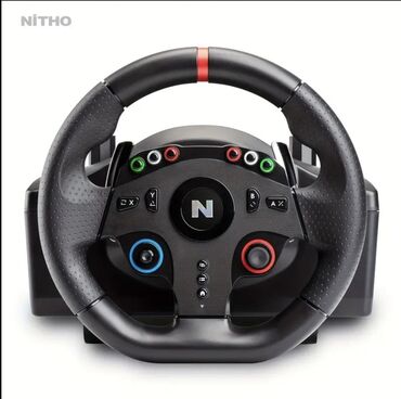 Video oyunlar üçün aksesuarlar: Nitho oyun sükanı dəsti – realistik yarış təcrübəsi üçün tam komplekt — 2