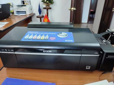 принтер епсон: Продается цветной струйный принтер Epson L805. Состояние отличное