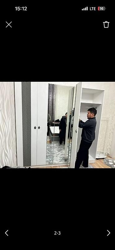Уктоочу бөлмө гарнитурлары: Спальный гарнитур «Камила» в современном стиле, выполненный в светлой — 6