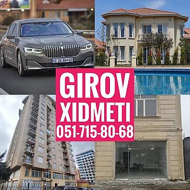 Kredit Xidmeti. Girov Xidmeti. Dasinmaz Emlaklarinizin ve