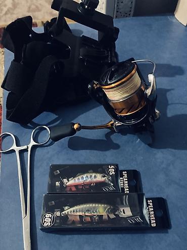 Набор рыболовных аксессуаров: безынерционная катушка Daiwa Revros CS at lalafo.kg Набор рыболовных аксессуаров: безынерционная катушка Daiwa Revros CS
