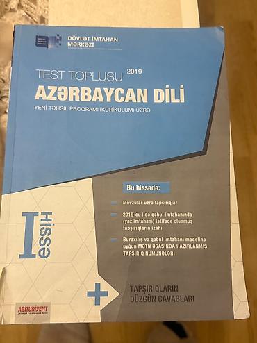 Тесты: 2019 ingilis və azer aycan dilləri üzrə test toplusu — 3