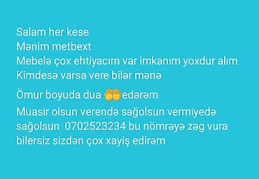 2ci el metbex mebeli: Mətbəx mebeli axtarışı - Mətbəx üçün mebelə ehtiyac var. - Müasir — 1