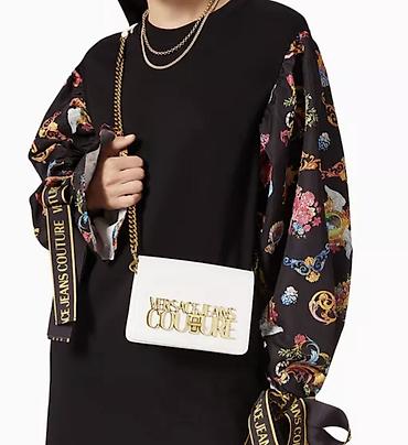 qadin cantalar: Original Versace Jeans Couture qadın çantası/ çexolu ile birlikde — 2