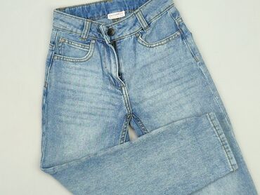 ocieplane spodnie dziecięce: Jeans, Coccodrillo, 9 years, 128/134, condition - Very good