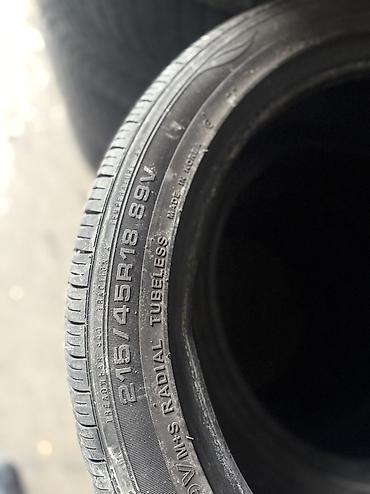 112 5: Шины 215 / 45 / R 18, Лето, Б/у, Комплект, Легковые, Корея, Kumho — 2