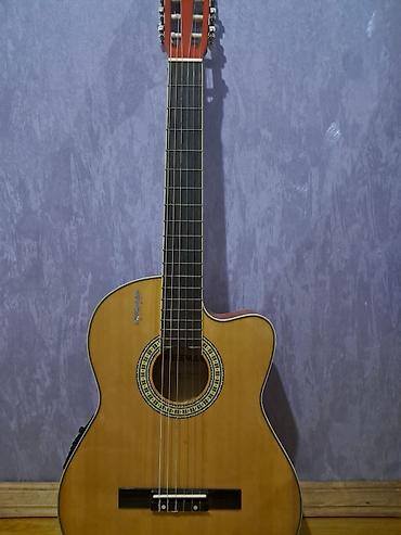 ses guclendiri: Freeman Guitars elektro-klasik gitara - Brend/model: Freeman Guitars — 6