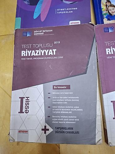 top qiyməti: Məktəb və imtahan hazırlığı üçün müxtəlif fənn və siniflərə aid dərs — 2