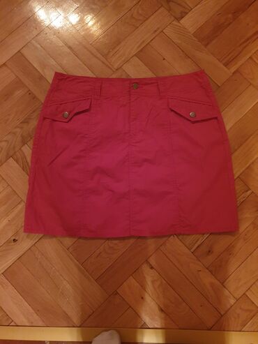 ženski kompleti sa suknjom: XL (EU 42), Mini, bоја - Crvena