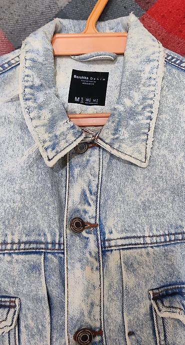 Kişi geyimləri: Kurtka, Cins, Yaz, Bershka, M — 4