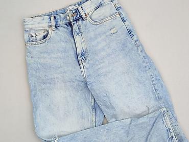 jeansy cropp: Bershka, Jeansy damskie, rozmiar S — 1