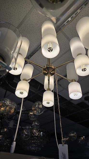 smart light: Люстра потолочная, многорожковая - Дизайн: современная конструкция с — 1