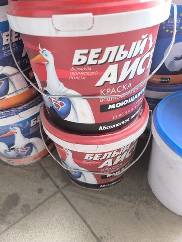 Краска: | Водоэмульсионная краска, цвет - Белый