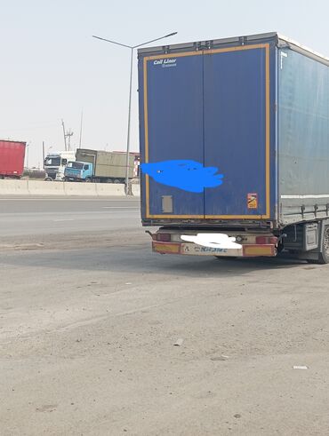 Digər nəqliyyat: Səhra mavi rəngli tentli yarımqoşqu – Schmitz “Coil Liner” - Tip