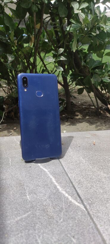 телефон флай iq4514 quad: Samsung A10s, 32 ГБ, цвет - Синий, Кнопочный, Отпечаток пальца, Face ID