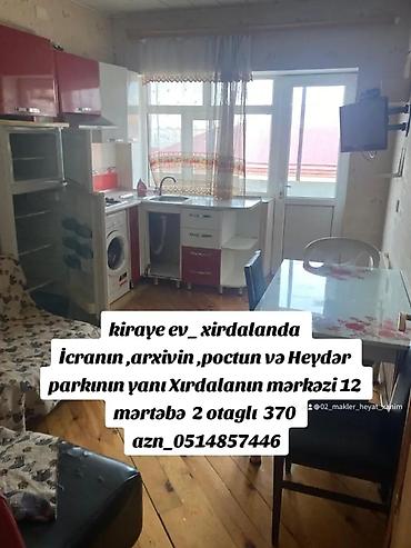 Uzunmüddətli kirayə mənzillər: Kiraye ev_xirdalanda alimpin binalarına yaxin 3 nömreli mektebe yaxin — 1