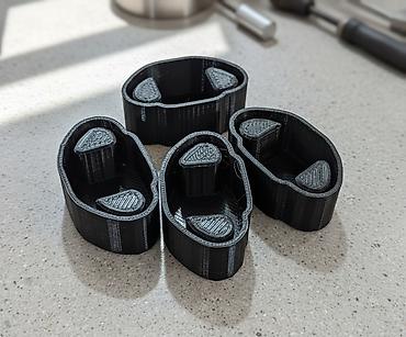фреза пластик: Заглушки для багажника из PETG пластика. - Материал: прочный PETG — 1