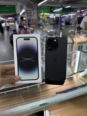 айыон 14 про: IPhone 14 Pro, 256 ГБ, Кара, Куту, Бөлүп төлөө менен, 83 %
