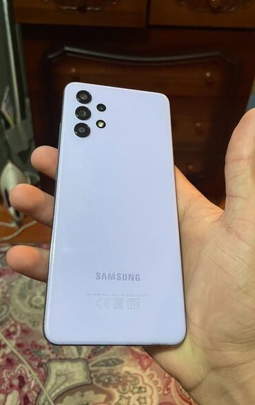 Samsung: Samsung Б/у, цвет - Фиолетовый, 2 SIM