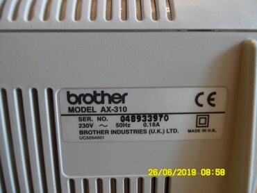 Tastature: Električna pisaća mašina Brother Ispravna. Pojedine zabice za kuciste na lalafo.rs — 11 Tastature: Električna pisaća mašina Brother Ispravna. Pojedine zabice za kuciste — 11