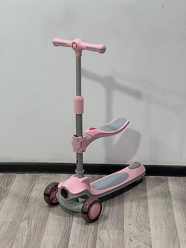 Samokatlar: 🛴✨ Scooter Cosmo K603-2 – 2-si 1-də SAMOKAT + BEQOVEL! ✨🛴 🔥 Uşağınız — 7