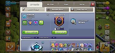 Digər oyun və konsollar: 6 illik Clash of Clans hesabıdır. 171 səviyyə bələdiyyə 13 max — 2