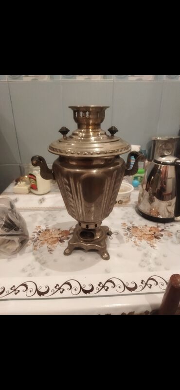 samavar boyuk: İşlənmiş Elektrik Samovar, 5 l, Pulsuz çatdırılma