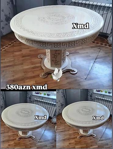 Qonaq masası, Yeni, Açılmayan, Taxta, Yumru masa lalafo.az -da Qonaq masası, Yeni, Açılmayan, Taxta, Yumru masa
