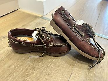 leather: Кожаные топсайдеры Timberland оригинал для детей! Состояние — 3