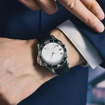 Ručni satovi: PAGANI DESIGN PD-1685 - 42mm - Bela - Omega Homage Potpuno nov muški — 8