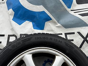 Колеса в сборе: Колеса в сборе 195 / 60 / R 15, Зима, Б/у, Комплект, Легковые, Литые, отверстий - 5 — 10