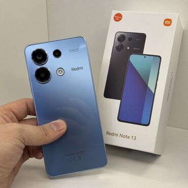 Redmi: Redmi, Redmi Note 13, Б/у, 256 ГБ, цвет - Голубой, 2 SIM