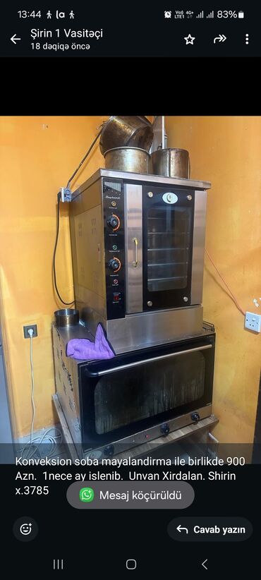 islenmis qaz pecleri: Şirniyyət üçün, Elektrik