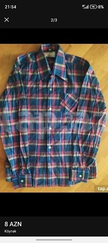 oversize jaket: Qədimi Əntiq Sovetdən Qalma RUMINİYANIN TƏZƏ Gözəl Uzunqol köynək — 1