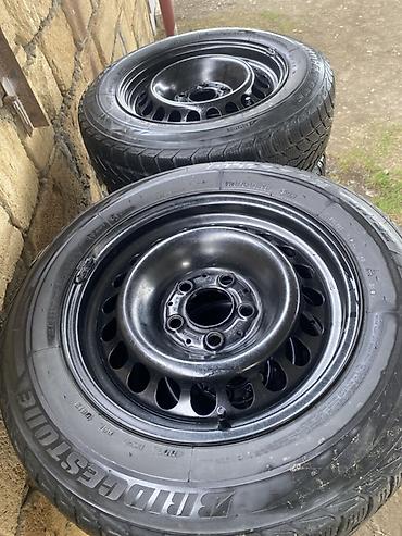 mersedes 320: İşlənmiş Disk təkər Mercedes-Benz 195 / 65 / R 15, 5 Boltlu — 3