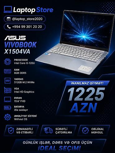 Ноутбуки и аксессуары: 💻 Zövqlü dizayn, yüksək performans və sərfəli qiymət! Yeni ASUS — 1