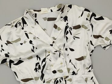 czarne bluzki z białym kołnierzykiem: Bluzka Damska, XL, stan - Dobry