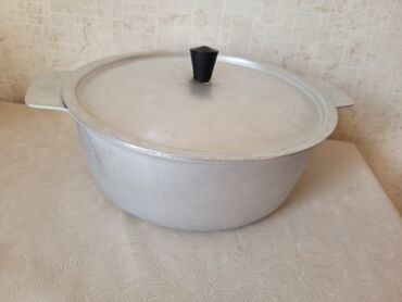 Ev üçün dekor: Qazan, Alüminium, 2,5 bucket volume l, 20 sm, SSRİ