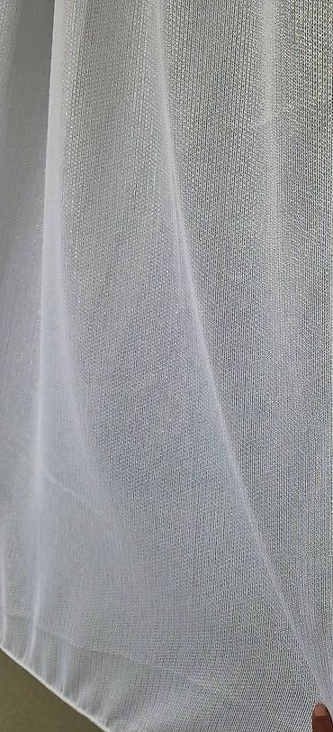 Zavese i draperije: Zavese od tila sa bogatim vezom - Materijal: proziran til (mrežasta — 20