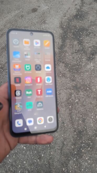 телефон для пожилых людей fly: Redmi Note 11 Pro, 128 GB, rəng - Göy, Düyməli, Barmaq izi, Face ID
