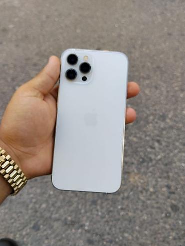 IPhone 12 Pro Max, 128 GB, Gümüşü, Simsiz şarj lalafo.az -da IPhone 12 Pro Max, 128 GB, Gümüşü, Simsiz şarj