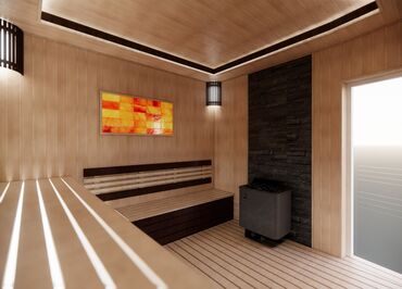 Digər tikinti xidmətləri: Sauna tikintisi Azərbaycanın istənilən bölgəsində Sauna,hamam,duz — 11
