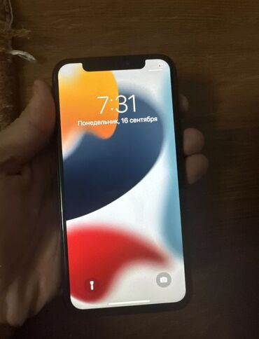 самсунг 04 с: IPhone X, Б/у, 64 ГБ, Черный, 100 %