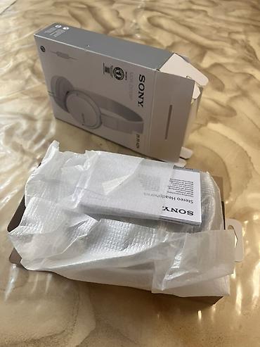 sur mikrofon: Sony MDR-ZX110AP simli qulaqlıq – ağ rəng Xüsusiyyətlər: - 30 mm — 5